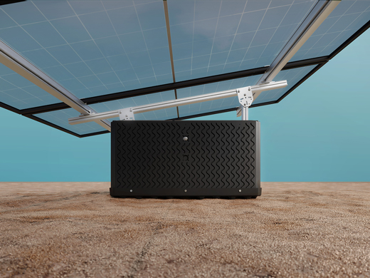 GROUNDmount Box auf Sand GROUNDmount Box auf Sand