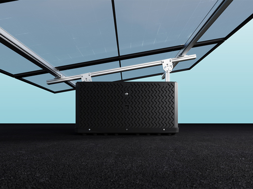 GROUNDmount Box auf Asphalt GROUNDmount Box auf Asphalt